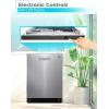 imageBLACKDECKER BCD6W 6 Place Setting ENERGY STAR Portable Compact Countertop DishwasherStainless Steel