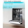 imageBLACKDECKER BCD6W 6 Place Setting ENERGY STAR Portable Compact Countertop DishwasherWhite