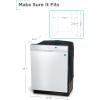 imageBLACKDECKER BCD6W 6 Place Setting ENERGY STAR Portable Compact Countertop DishwasherWhite