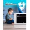 imageBLACKDECKER BCD6W 6 Place Setting ENERGY STAR Portable Compact Countertop DishwasherWhiteBlack