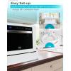 imageBLACKDECKER BCD6W 6 Place Setting ENERGY STAR Portable Compact Countertop DishwasherWhiteBlack