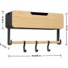 imageBLACKDECKER BLACK  DECKER BLACK HANGING RACK SYSTEMSHELF WDOOR BDSTKT282BKBlack Hanging Rack Door