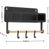 imageBLACKDECKER BLACK  DECKER BLACK HANGING RACK SYSTEMSHELF WDOOR BDSTKT282BKBlack Hanging Rack Shelf System