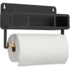 imageBLACKDECKER BLACK  DECKER BLACK HANGING RACK SYSTEMSHELF WDOOR BDSTKT282BKBlack Hanging Rack Shelf System