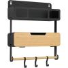 imageBLACKDECKER BLACK  DECKER BLACK HANGING RACK SYSTEMSHELF WDOOR BDSTKT282BKBlack Hanging Rack Shelf System