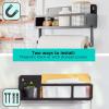 imageBLACKDECKER BLACK  DECKER BLACK HANGING RACK SYSTEMSHELF WDOOR BDSTKT282BKBlack Hanging Rack Shelf System
