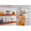 imageBLACKDECKER BLACK  DECKER WHITE HANGING RACK SYSTEMSHELF WDOOR BDSTKT282WHWhite Hanging Rack Door
