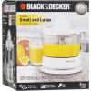 imageBLACKDECKER CJ630 32Ounce Electric Citrus Juicer WhiteStandard Juicing Cone