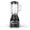 imageBLACKDECKER Countertop Blender with 6Cup Glass Jar 10Speed Settings Black BL2010BGGlass