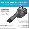 imageBLACKDECKER Dusbuster Handheld Vacuum Cordless Gray HHVK415B01Handheld Vacuum
