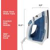 imageBLACKDECKER Easy Steam Compact Iron for Clothes Automatic Shutoff Nonstick Plate Light Weight 1200 WattsStandard