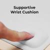 imageBLACKDECKER Ergonomic Mouse Pad Wrist Support  Comfortable Mouse Pad Wrist Rest  Wrist Relief Gel Mousepad  NonSlip Base Aesthetic Mousepad for Gaming Home Office  Perfect for Computer LaptopWhite