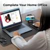 imageBLACKDECKER Ergonomic Mouse Pad Wrist Support  Comfortable Mouse Pad Wrist Rest  Wrist Relief Gel Mousepad  NonSlip Base Aesthetic Mousepad for Gaming Home Office  Perfect for Computer LaptopBlack