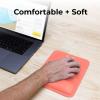 imageBLACKDECKER Ergonomic Mouse Pad Wrist Support  Comfortable Mouse Pad Wrist Rest  Wrist Relief Gel Mousepad  NonSlip Base Aesthetic Mousepad for Gaming Home Office  Perfect for Computer LaptopCoral Rose