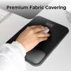 imageBLACKDECKER Ergonomic Mouse Pad Wrist Support  Comfortable Mouse Pad Wrist Rest  Wrist Relief Gel Mousepad  NonSlip Base Aesthetic Mousepad for Gaming Home Office  Perfect for Computer LaptopBlack