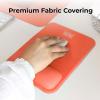 imageBLACKDECKER Ergonomic Mouse Pad Wrist Support  Comfortable Mouse Pad Wrist Rest  Wrist Relief Gel Mousepad  NonSlip Base Aesthetic Mousepad for Gaming Home Office  Perfect for Computer LaptopCoral Rose