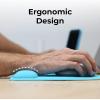 imageBLACKDECKER Ergonomic Mouse Pad Wrist Support  Comfortable Mouse Pad Wrist Rest  Wrist Relief Gel Mousepad  NonSlip Base Aesthetic Mousepad for Gaming Home Office  Perfect for Computer LaptopLoch Ness