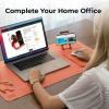 imageBLACKDECKER Ergonomic Mouse Pad Wrist Support  Comfortable Mouse Pad Wrist Rest  Wrist Relief Gel Mousepad  NonSlip Base Aesthetic Mousepad for Gaming Home Office  Perfect for Computer LaptopCoral Rose