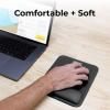 imageBLACKDECKER Ergonomic Mouse Pad Wrist Support  Comfortable Mouse Pad Wrist Rest  Wrist Relief Gel Mousepad  NonSlip Base Aesthetic Mousepad for Gaming Home Office  Perfect for Computer LaptopBlack
