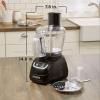 imageBLACKDECKER FP1600B 8Cup Food Processor with Stainless Steel Blade Black8 Cup