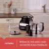 imageBLACKDECKER Food Processor and Vegetable Chopper Stainless Steel Blade 8Cup Capacity 450W Power with Attachments to Grate Shred Slice Mince Grind and PureeFOODGRATER