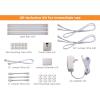 imageBLACKDECKER LED Under Cabinet Lighting Kit 3Bars 9 Inches Each DIY ToolFree Installation Warm White 2700K 1080 Lumens 15 Watts Home Accent LEDUC93WK9 BarWarm White 3Bar