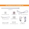 imageBLACKDECKER LED Under Cabinet Lighting Kit 3Bars 9 Inches Each DIY ToolFree Installation Warm White 2700K 1080 Lumens 15 Watts Home Accent LEDUC93WKWarm