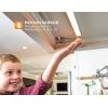 imageBLACKDECKER LED Under Cabinet Lighting Kit 3Bars 9 Inches Each DIY ToolFree Installation Warm White 2700K 1080 Lumens 15 Watts Home Accent LEDUC93WKWarm