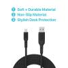 imageBLACKDECKER Lightning to USB Cable  Fast Compatible iPhone Lightning Cable  Durable Braided iPhone Charger Cord  for Travel and Daily Use  Multiple Color  Length Options  6ftBlack