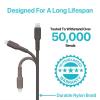 imageBLACKDECKER Lightning to USB Cable  Fast Compatible iPhone Lightning Cable  Durable Braided iPhone Charger Cord  for Travel and Daily Use  Multiple Color  Length Options  6ftBlack