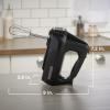 imageBLACKDECKER MX3200B 6Speed Hand Mixer with Turbo Boost BlackBasic