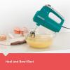 imageBLACKDECKER MX600B Helix Performance Premium 5Speed Hand Mixer Black B07G3N1PQSTeal