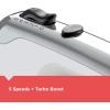 imageBLACKDECKER MX600B Helix Performance Premium 5Speed Hand Mixer Black B07G3N1PQSwhite