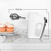 imageBLACKDECKER MX600B Helix Performance Premium 5Speed Hand Mixer Black B07G3N1PQSwhite