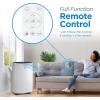 imageBLACKDECKER Portable Air Conditioner 10000 BTU 6300 BTU SACC for Rooms up to 450 Sq Ft Portable AC with Follow Me Remote Control and Window Kit BPACT10WT White10 000 BTU