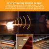 imageBLACKDECKER PureOptics LED Battery Operated Under Cabinet Lighting Motion Sensor OnOff Warm White LED StickOn Install for Kitchen ampamp Closets  1 BarWhite