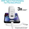 imageBLACKDECKER QuickCharge PD Wall Charger 2Port 38W  USB ampamp Type C Wall Plug  Compact Power Block USB C  Fast Charger Adapter Power Delivery ampamp Qualcomm QC 30  Perfect for Home Office TravelWhite