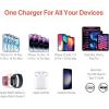 imageBLACKDECKER QuickCharge PD Wall Charger 2Port 38W  USB ampamp Type C Wall Plug  Compact Power Block USB C  Fast Charger Adapter Power Delivery ampamp Qualcomm QC 30  Perfect for Home Office TravelCoral Rose