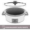 imageBLACKDECKER SC1007D Slow Cooker 7 quart Geometric CreamGeometric Cream