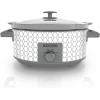 imageBLACKDECKER SC1007D Slow Cooker 7 quart Geometric CreamGeometric Cream