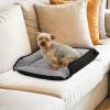 imageBLACKDECKER Small Dog 4 in 1 Snap Pet Bed Low Profile Sofa Cover Mat Crate Liner Soft Breathable Pet Bed Premium Bedding 20 in x 16 in Small RedBlack