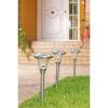 imageBLACKDECKER SolarPowered Outdoor Disk Light  8 Pack BDSLDK8PPath Light  8 Pack