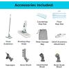 imageBLACKDECKER Steamer 7 Attachments for Multipurpose Cleaning Includes Storage Wall Mount BHSM15FX10Steam Cleaner w 6 Attachments