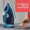 imageBLACKDECKER Vitessa Advanced Steam Iron ICR2020 Even Steam Nonstick Soleplate Auto Shutoff TangleFree Retractabel Cord Green1272 x 563 x 630
