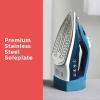 imageBLACKDECKER Vitessa Advanced Steam Iron ICR2020 Even Steam Nonstick Soleplate Auto Shutoff TangleFree Retractabel Cord Green1272 x 563 x 630