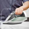 imageBLACKDECKER Vitessa Advanced Steam Iron ICR2020 Even Steam Nonstick Soleplate Auto Shutoff TangleFree Retractabel Cord GreenStandard