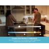 imageBLACKDECKER Works with Alexa Smart Under Cabinet Lighting Kit Adjustable LEDs 3 9quot Bars White9 3Bar