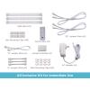 imageBLACKDECKER Works with Alexa Smart Under Cabinet Lighting Kit Adjustable LEDs 3 9quot Bars White9 3Bar