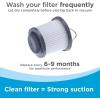 imageBLACKDECKER dustbuster Cordlesss Hand Vacuum Replacement Filter for PHV1410 PHV1810 PHV1210 BDH2000PL BDH2020FLFH and BDH1620FLFH Hand Vacuums PVF110