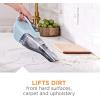 imageBLACKDECKER dustbuster QuickClean Pet Cordless Handheld Vacuum with Motorized Upholstery Brush White HLVB315JP07Blue